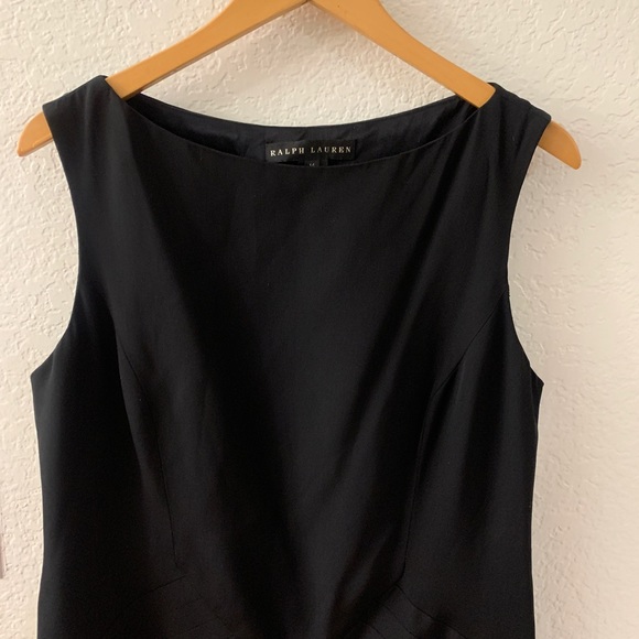 Ralph Lauren Black Label Sleeveless Silk Dress - Picture 2 of 11